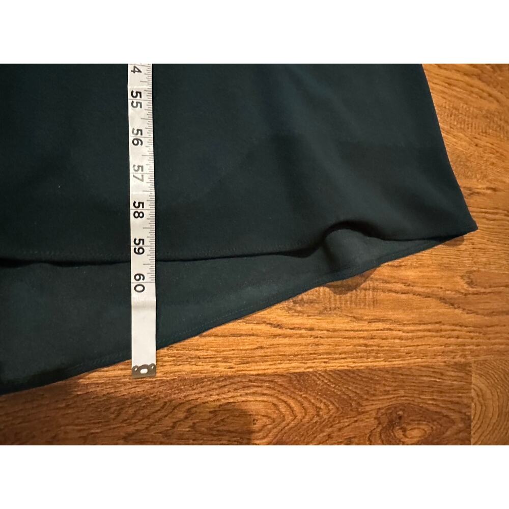 Betsy & Adam Madeline Scuba Off-the-Shoulder Drop Dress Green Size 10 NWT - Picture 12 of 12